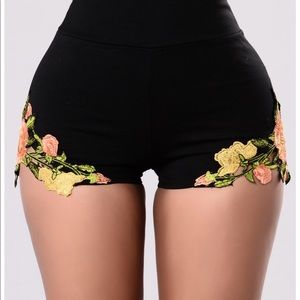 High waisted shorts